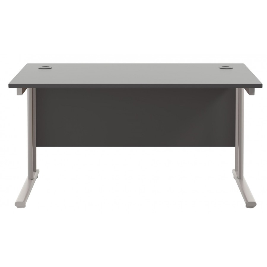 Olton Twin Cantilever  800mm Deep Straight Office Desk